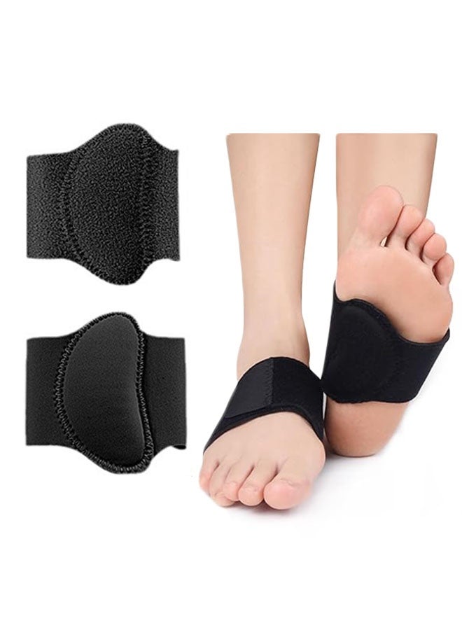 1 زوج قوس دعم القوس ، أقمام دعم القوس العظامي للتخفيف من التهاب الفسيفيات ، إدراجات دعم القوس القابلة للانزلاق مع وسائد هلام للأقدام المسطحة ، القوس العالية ، تخفيف ألم القدم للرجال والنساء - Image 1