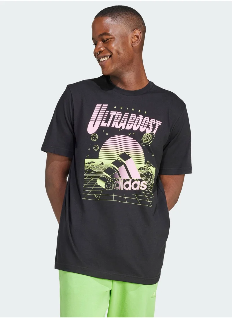 Adidas Neon Graphic T-Shirt