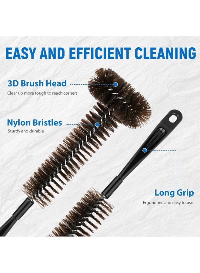 Ullnosoo Garbage Disposal Brush, 2 Pack Universal Cleaning Cleaner Brush with Extra Long Handle Ullnosoo Eliminates Residue and Odor 15inch (RFA1123) - Image 4