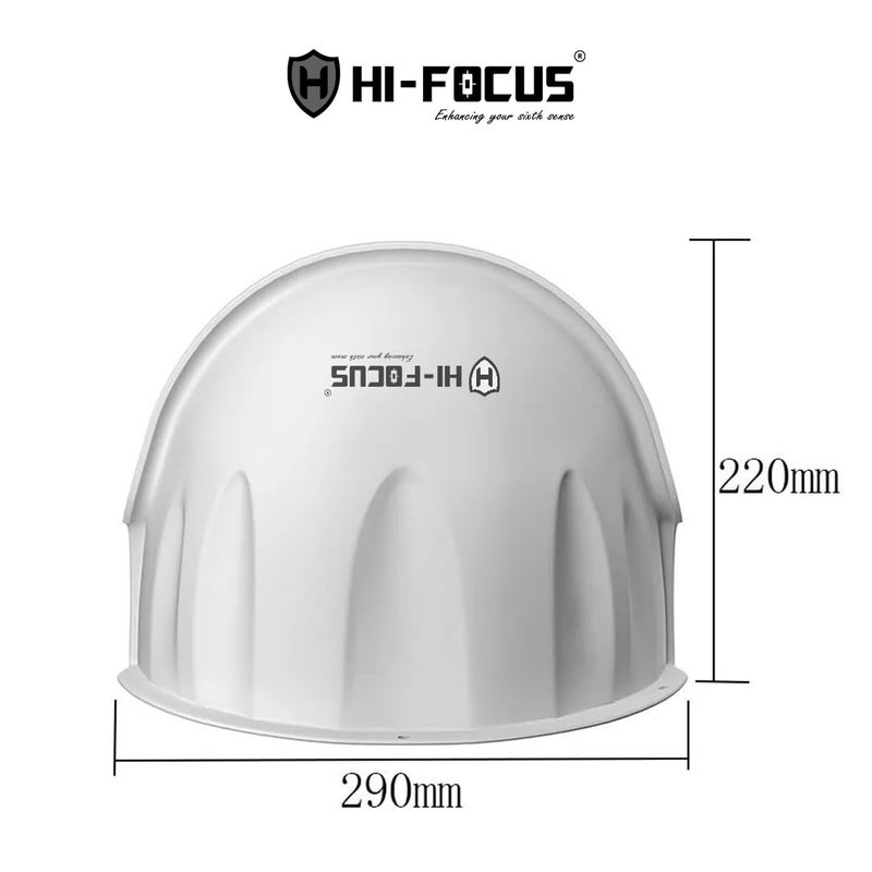 HIFOCUS Universal Sun Rain Shade Camera Cover Shield for Hikvision, CP Plus, Tiandy, , Ezviz, Dahua, Trueview, TP-Link, Godrej, Qubo, MI, Realme, Honeywell Dome & Bullet Outdoor Cameras (2) - Image 5