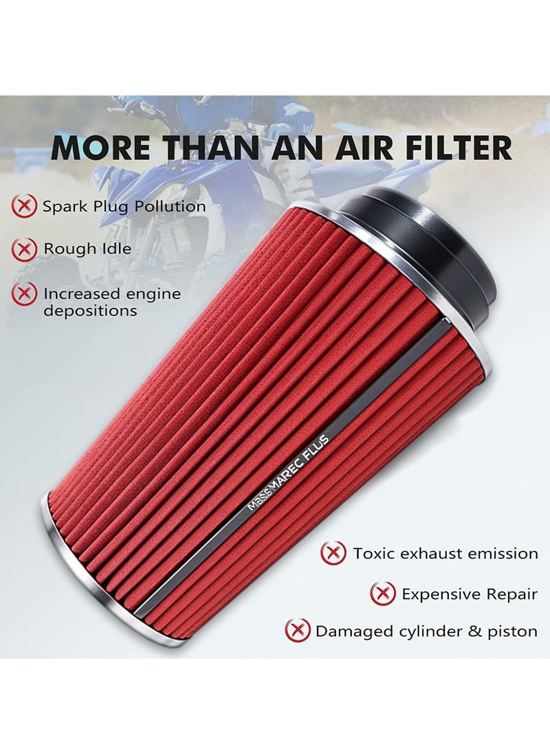 COMBO 4 Piece High-Performance Washable Air Filter for Enhanced Engine Power and Acceleration