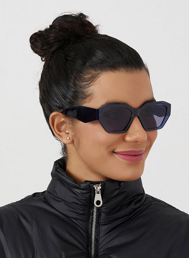 بلاك أوت نظارات شمسية نسائية سداسية بحماية - Image 5