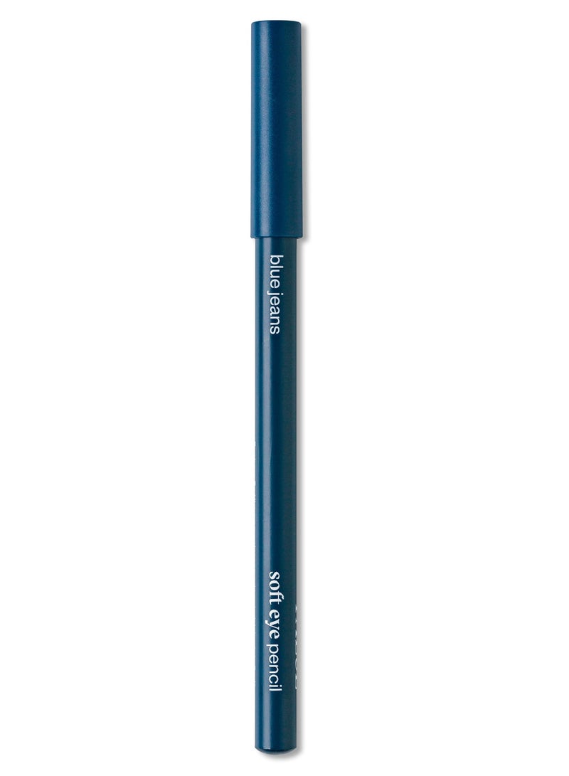 Paese Soft Eye Pencil Cocktail Smooth, Creamy Long Lasting Eyeliner Enriched with Vitamins A, C & E for Precise, Defined, and Intense Eye Looks 04 Blue Jeans Brown - Image 1
