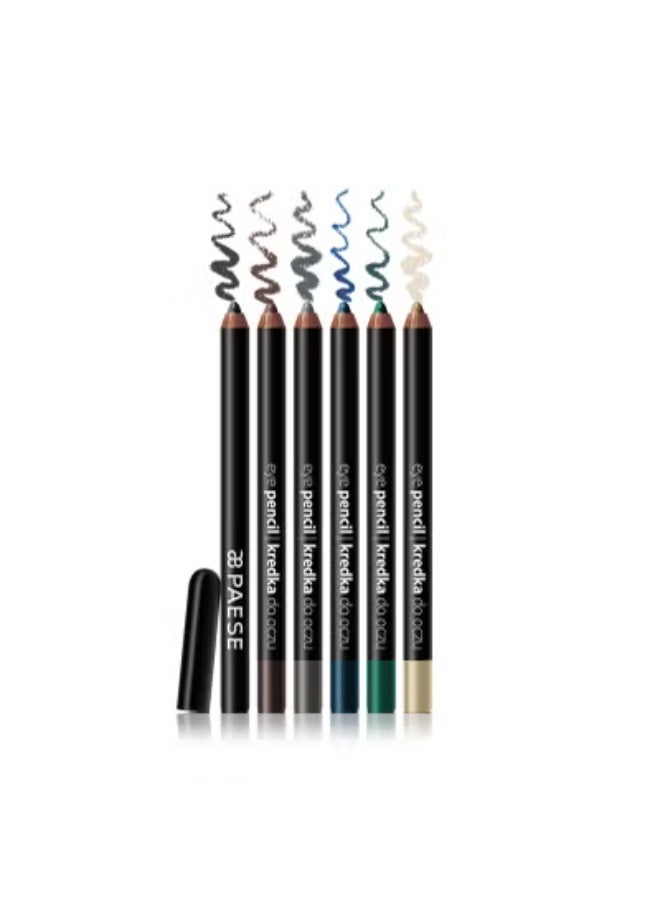 Paese Soft Eye Pencil Cocktail Smooth, Creamy Long Lasting Eyeliner Enriched with Vitamins A, C & E for Precise, Defined, and Intense Eye Looks 04 Blue Jeans Brown - Image 4