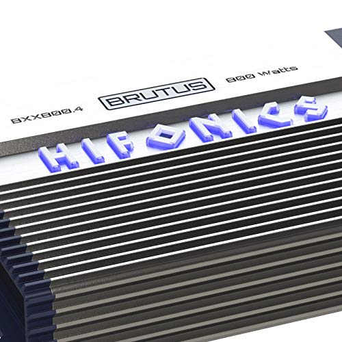 Hifonics BXX800.4 Brutus 800W RMS A/B 4 Channel Speaker Car Audio Amplifier - Image 4