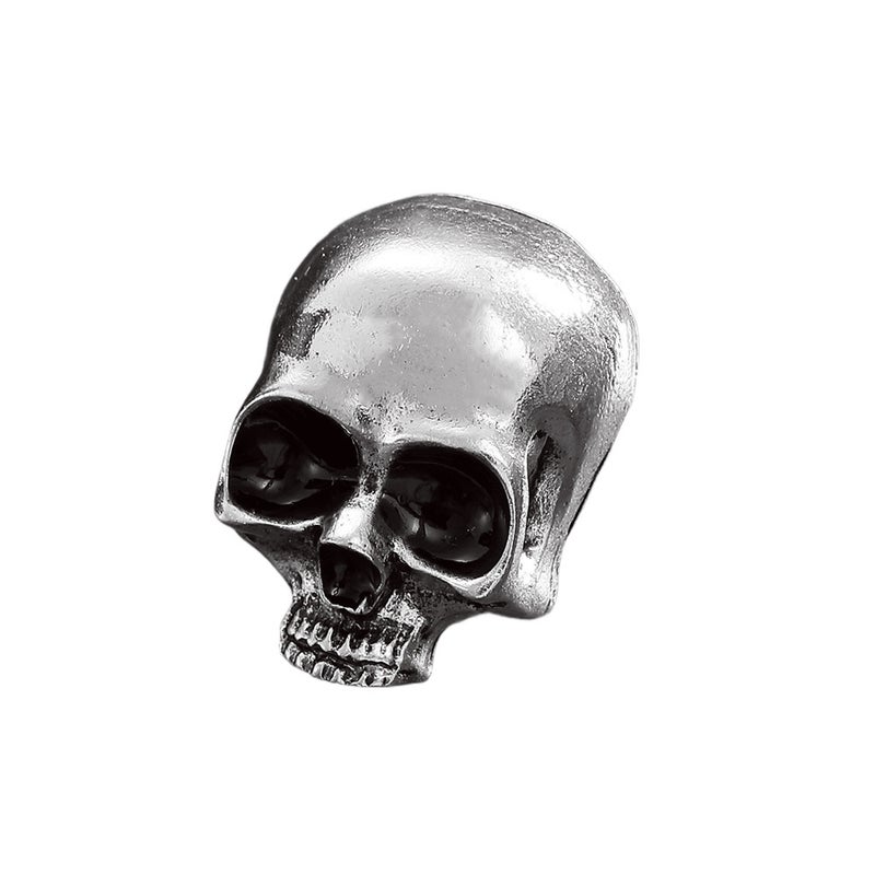 ofeankri Cross-Border Personalized Halloween Skull Brooch Alloy Plated Retro Decorative Pin Unisex Accessory - Image 5