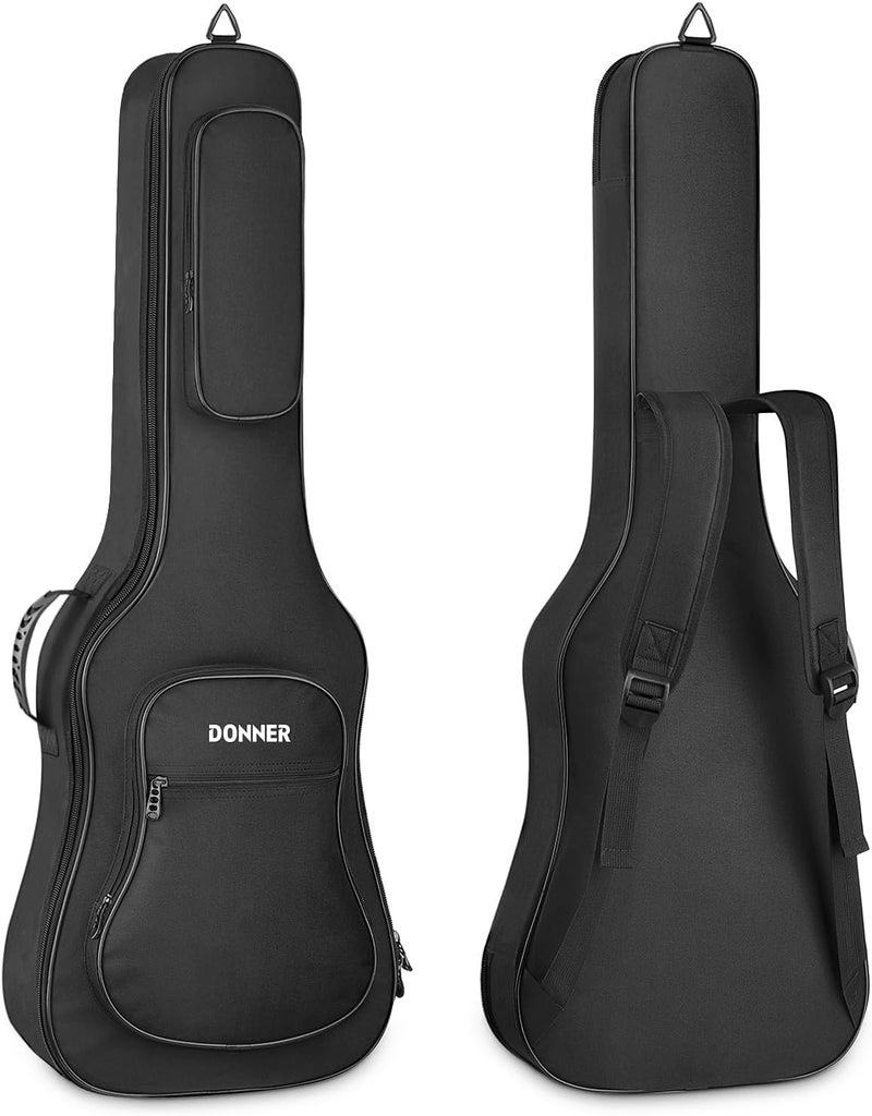Donner 39 Inch Electric Guitar Bag Gig Bag - Padded Waterproof Nylon Case with Adjustable Strap - Image 1