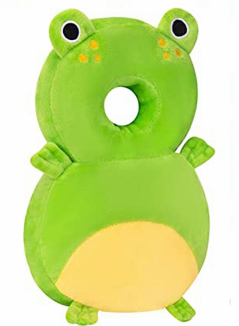 SOLARAE Toddler Baby Head Protection Pads Babies Head Safety Pad Cushion Adjustable Backpack Frog Suitable for 4-24 Months - Image 1
