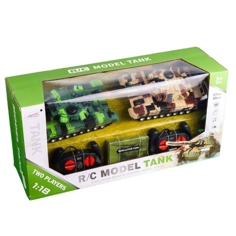 Collection of 2 Tanks with remote control - DY987-T8