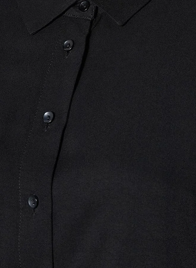 Splash FAV Basics Slim Fit Collared Shirt with Long Sleeves