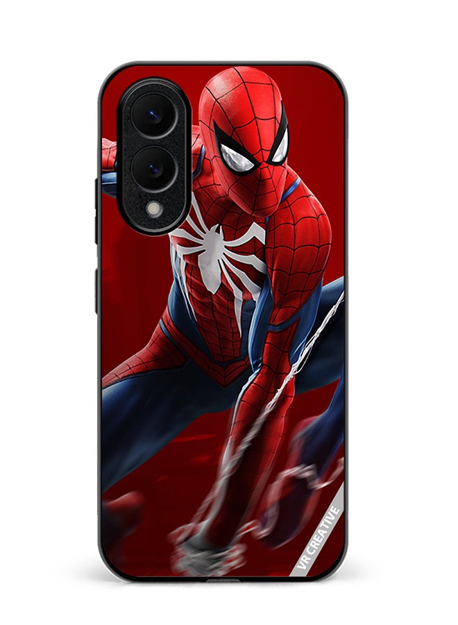 VR CREATIVE Protective Case Cover For Samsung Galaxy S25 Edge Spiderman Design Multicolour