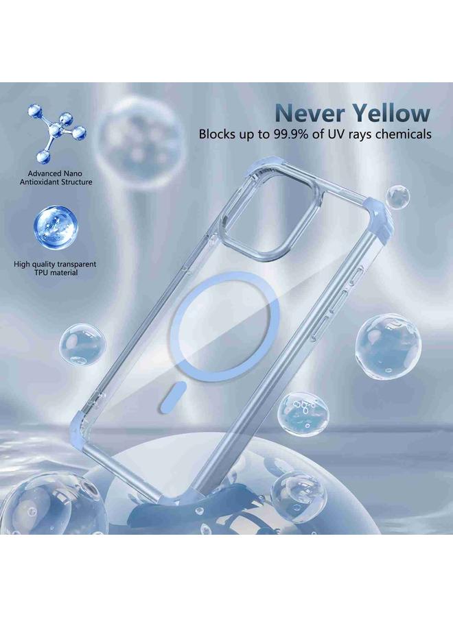 Zaboon Case For iPhone 12 Pro Transparent MagSafe Magnetic Phone Case - Image 2