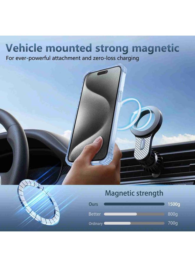 Zaboon Case For iPhone 12 Pro Transparent MagSafe Magnetic Phone Case - Image 4