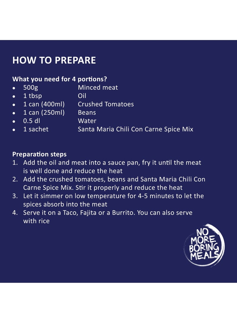 Santa Maria خلطة توابل الفلفل الحار متوسطة - Image 3