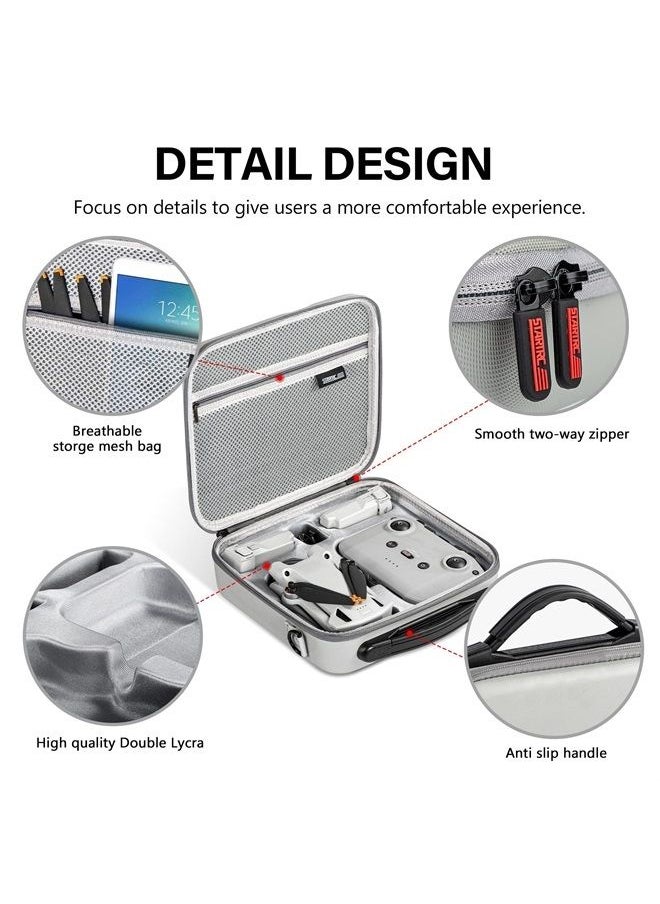 STARTRC - Mini 3 Pro Carrying Case, Portable Travel Bag for DJI Mini 3 Pro Drone Accessories(Mini 3 Pro & RC-N1 Controller) - Image 1