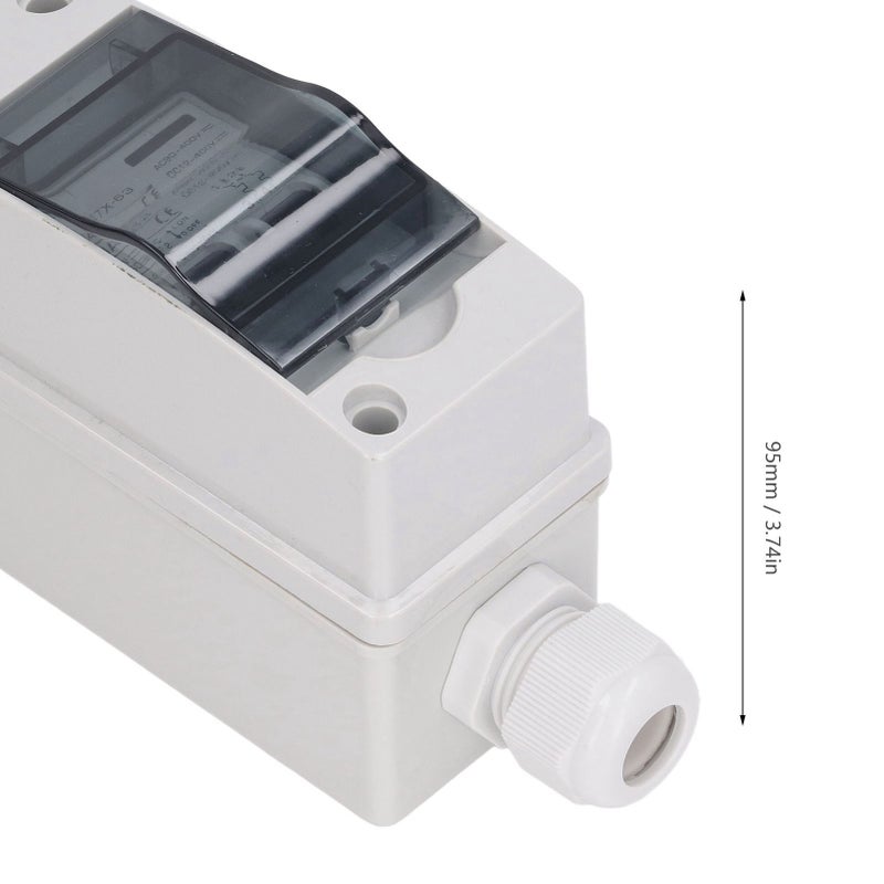 Miniature Circuit Breaker 50Amp Waterproof 2P DC Solar Disconnect Switch Isolator for Solar PV System DC 12‑400V AC 90‑400V - Image 2