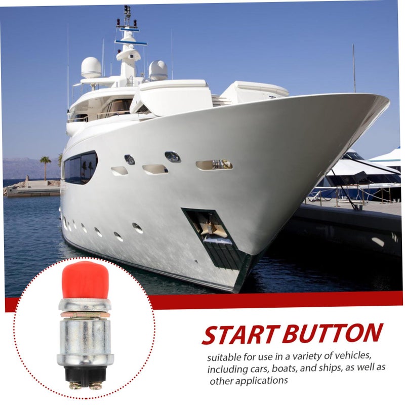 Zinc Alloy Marine Engine Starter Button Horn Switch Replacement for Boats - Image 3