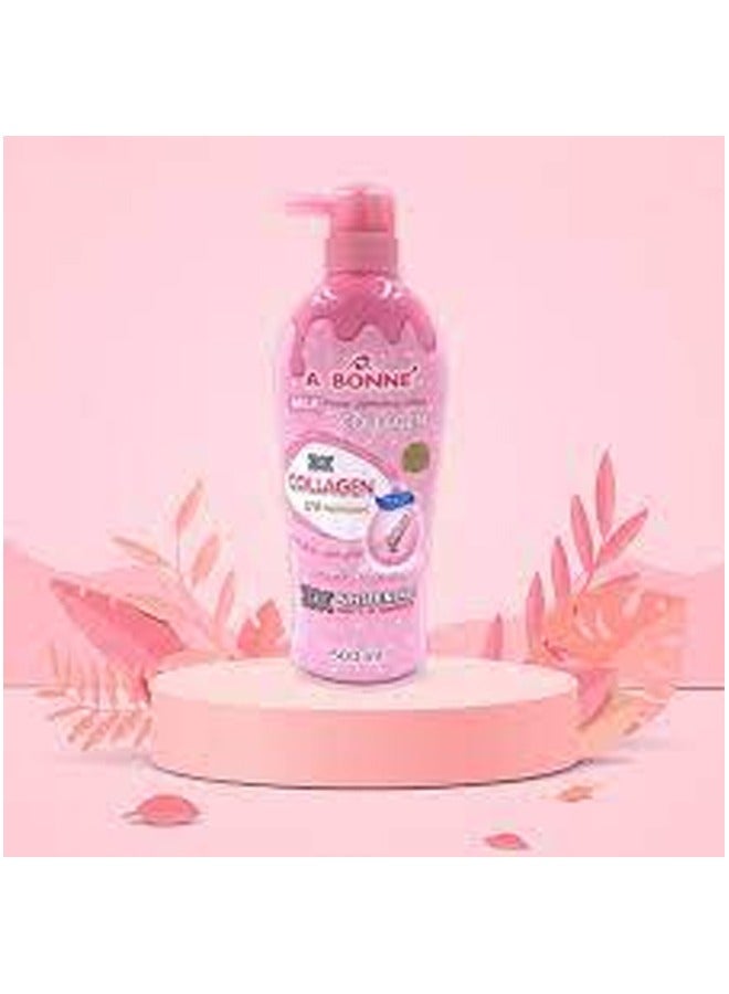 إيه بون لوشن الكولاجين لتفتيح البشرة بقوة الحليب لبشرة ناعمة 500 مل - Image 4