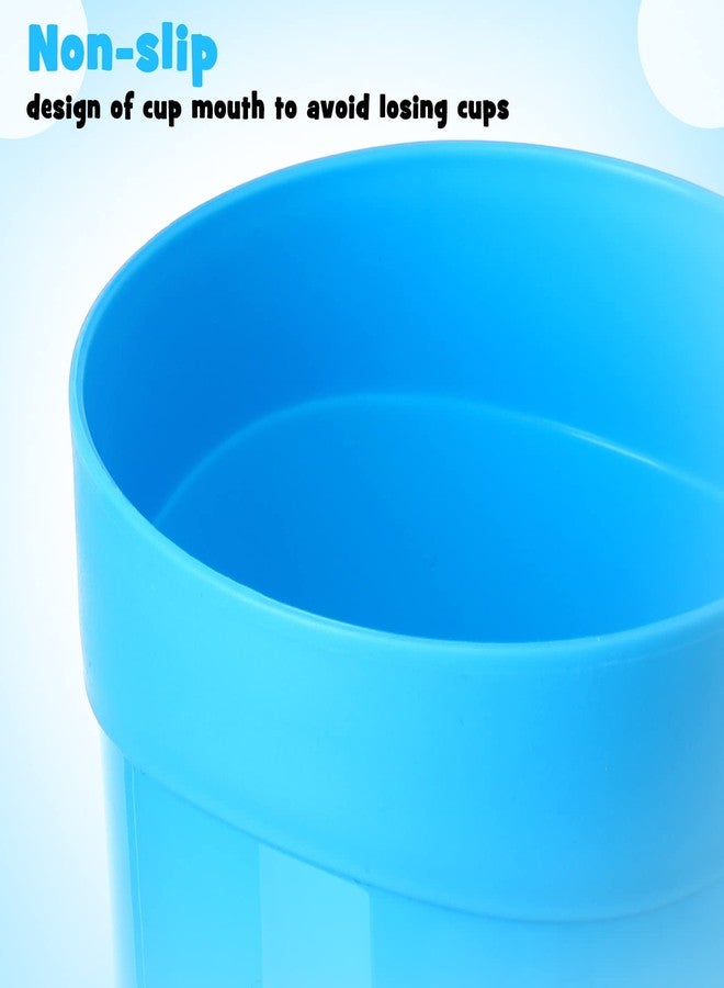 Chengu 30 Pack Reusable 13.7oz Unbreakable Tumblers - Plastic Kids & Adults Cups - Break Resistant Water & Juice Tumblers for Parties & Events - 6 Colors - Image 2