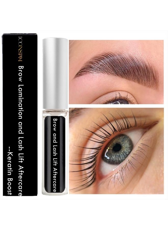 Libeauty Brow Lamination Aftercare, Eyebrow and Eyelash Lift Conditioner, Lash Perm Nutrition, Keratin Filler Saves Burning Lashes & Brows, Fixing Gel for Lifting/Tint/Wax Treatment| 100-Day Supply - Image 5