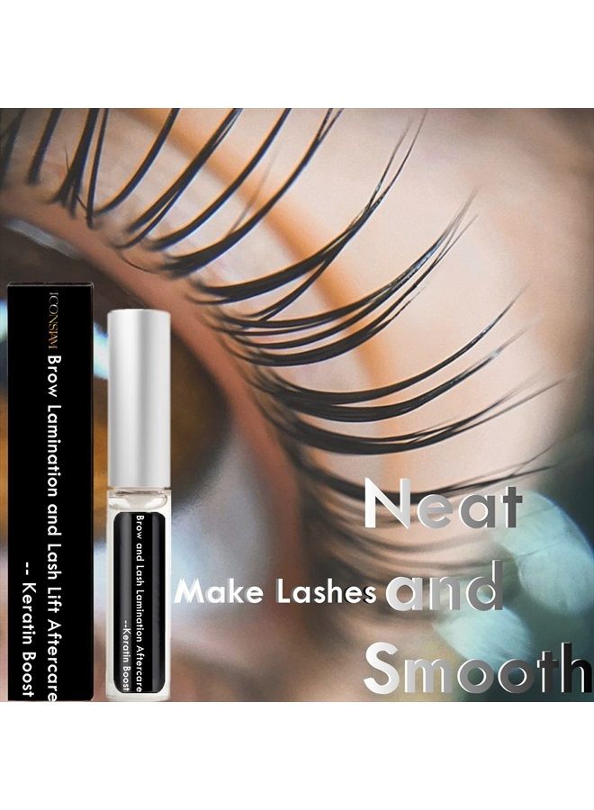 Libeauty Brow Lamination Aftercare, Eyebrow and Eyelash Lift Conditioner, Lash Perm Nutrition, Keratin Filler Saves Burning Lashes & Brows, Fixing Gel for Lifting/Tint/Wax Treatment| 100-Day Supply - Image 4