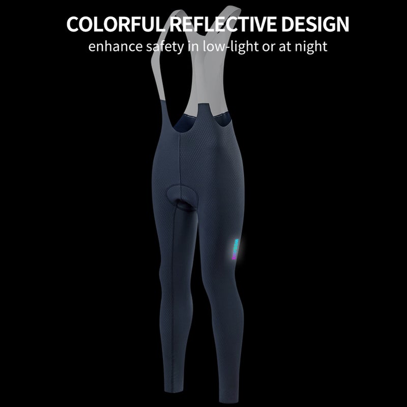 Bike Pants for Women Padded Riding Pants Breathable Riding Wear w/Reflective Strips High Elasticity Fabric Mountain Bike Pants Women Bicycle Pants - Image 2