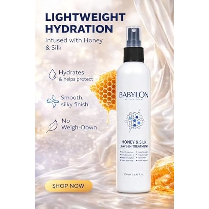 Babylon Professional Honey & Silk Leave-In Treatment - Image 3