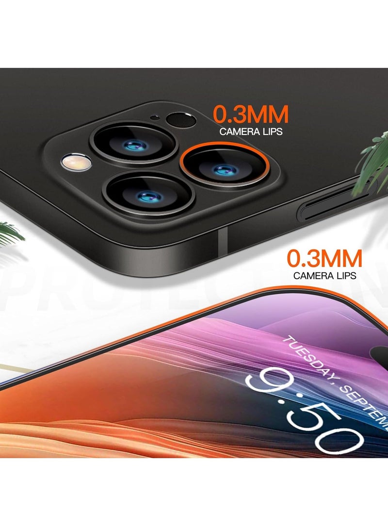 IAF iPhone 12 Pro Max Slim Case,Paper-Thin Matte Finish Skin Back Case [Anti-Fingerprints& Non Yellowing] Ultra Protective Cover - Image 4