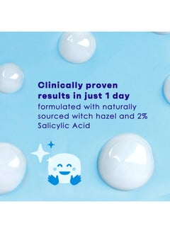 Clean & Clear Clean & Clear Acne Spot Treatment Gel Cream with 2% Salicylic Acid, Oil-Free Topical Acne Treatment with Witch Hazel for Clinically Proven Results in 1 Day, Fragrance Free, 0.75 fl. oz  - Image 4