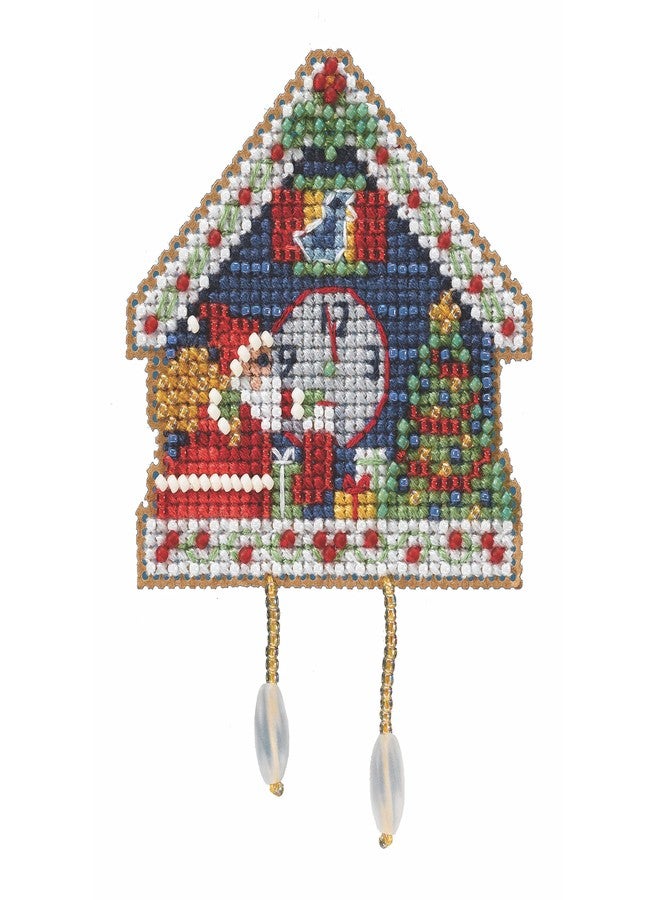 Mill Hill Cuckoo Clock Beaded Counted Cross Stitch Ornament Kit 2022 Winter Holiday MH182235