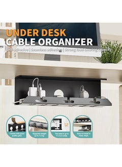 Under Desk Cable Management Tray, Metal Cord Storage Tray, Perfect for Home and Office Use - pzsku/Z7F560B43A80E76C521BDZ/45/_/1732168231/198d47e5-6252-4353-92f1-d48b04224169