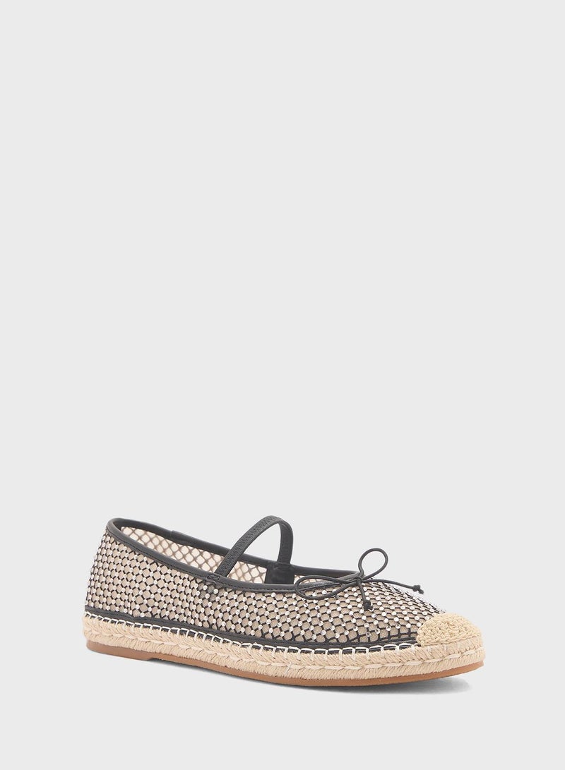 STEVE MADDEN Bow Detail Close Toe Ballerinas  - Image 2