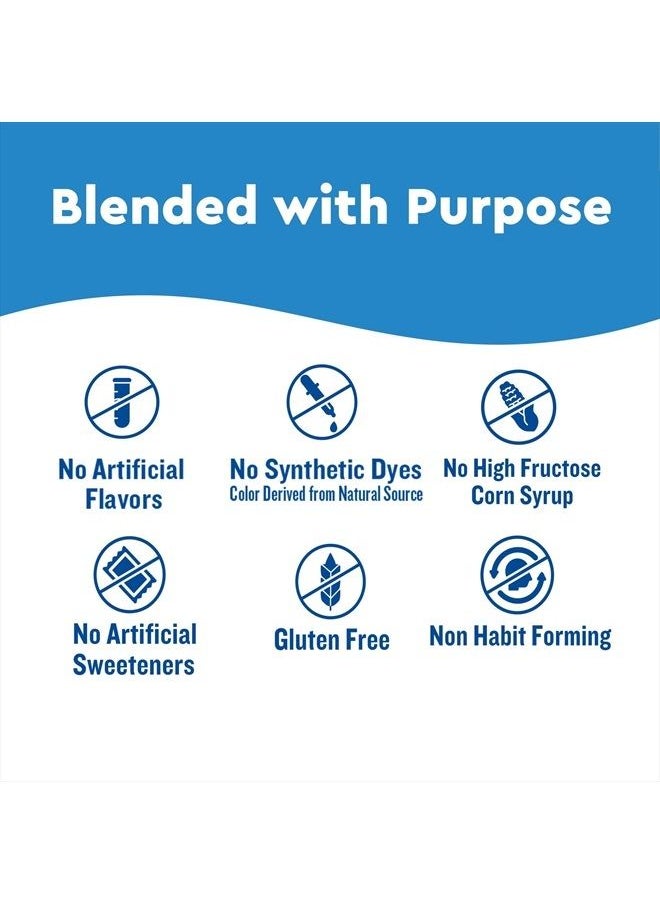 Nature Made - Wellblends Fall Asleep Faster, Sleep Aid with Melatonin 10mg, Vitamin B6, and L theanine 100 mg, 40 Gummies - Image 1