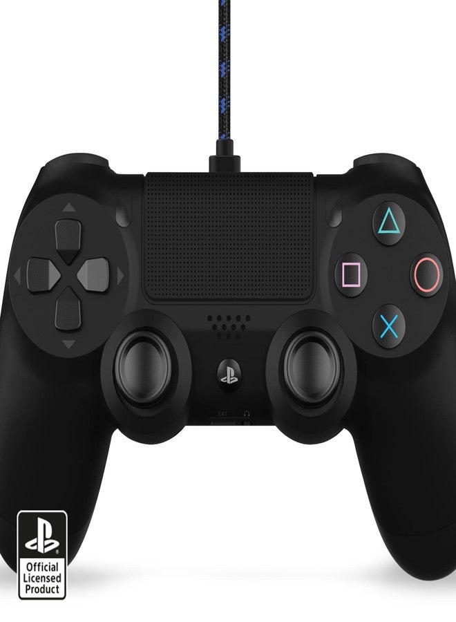 4Gamers SP-C10 Twin Play & Charge Braided Cables (2x3m) - Black Compatible with PS4 - Image 3