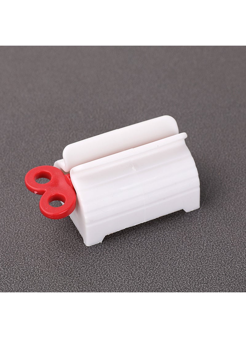 1 x 5 pcs Automatic Toothpaste Dispenser Squeezer Red Bag 