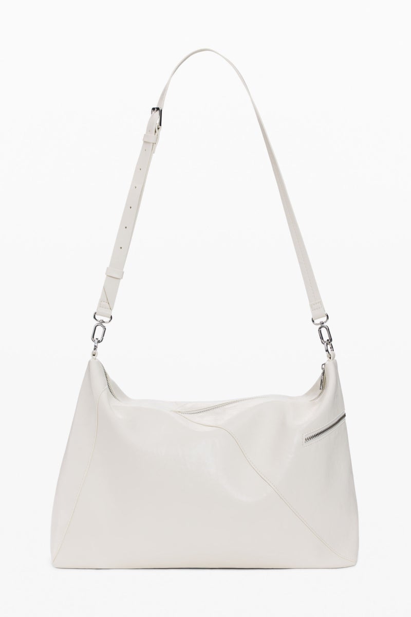 DESIGUAL Large shoulder bag with leather-effect finish - Image 4