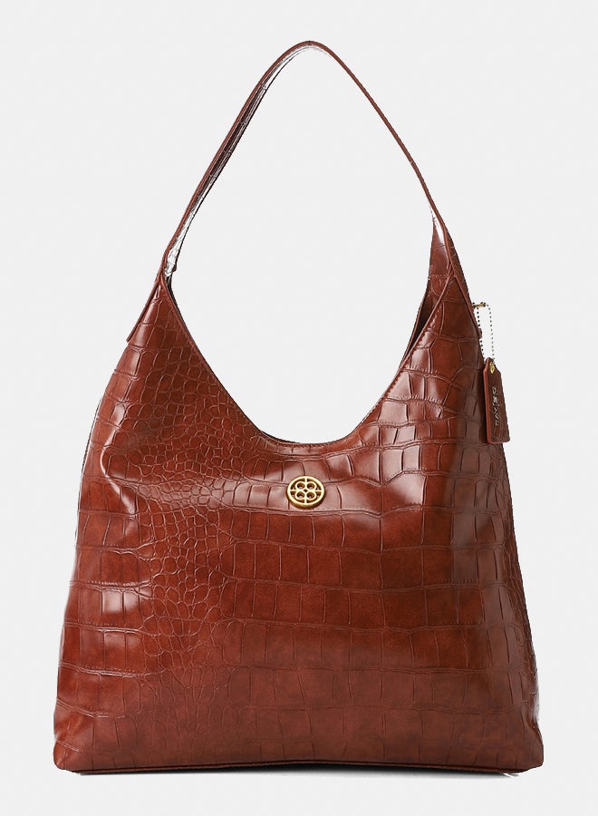 DejaVu LID-DVTX-021 Croc Leather Shoulder Bag - Image 1