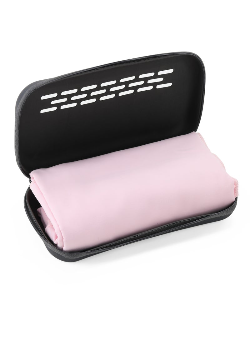 لدين طقم المناشف المطورة - وردي - Image 2