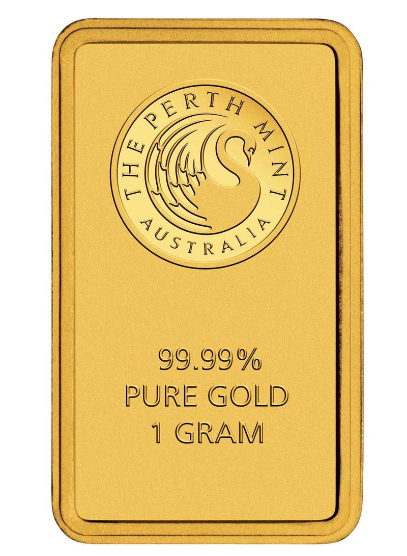 Perth Mint 1g Minted Gold Bar - Image 2