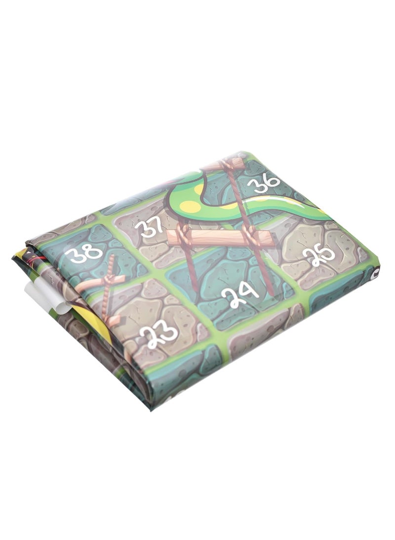 Snake Ladders Game With Delicately Designed And Refined Making To Play And Fun For Children Multi Color - Image 2