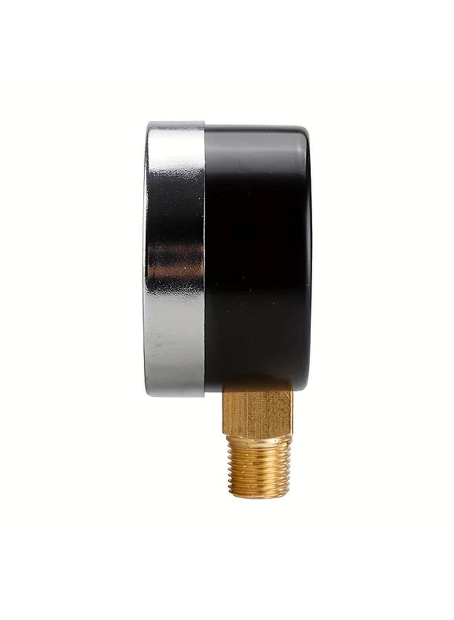 Single Unit Pressure Gauge 0-30 Psi 0-2 Bar For Low Pressure Measurement In Fuel Air Oil Gas Water Compressor Instrument Accessories - Image 5