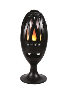 NIBEMINENT 2-in-1 LED Flame BT Speaker Outdoor Lamp Black  - Image 3