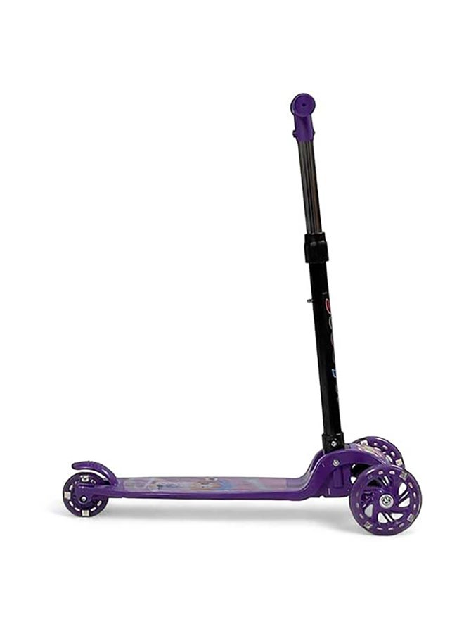 AL BADER - 2-in-1 Kick Scooter Upgraded Adjustable Height Handlebars 3 LED Lighted Wheels and Anti-Slip Deck Scooter for Child Toddler Foldable Kick Scooter for Kids Aged 3-6 Multicolour - Image 1