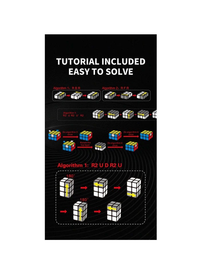 QiYi Qiyi 223 Stickerless Non-Magnetic Speedcube 2x2x3  - Image 3