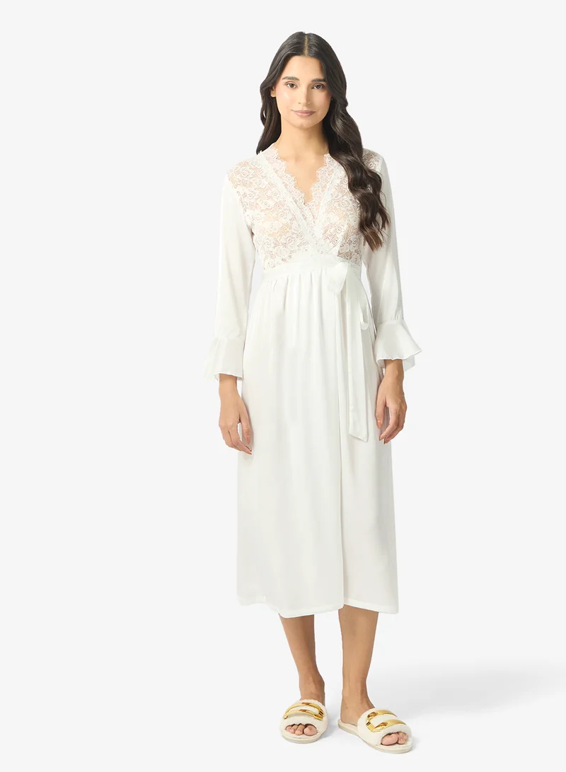 ELLA Lace Night Robe