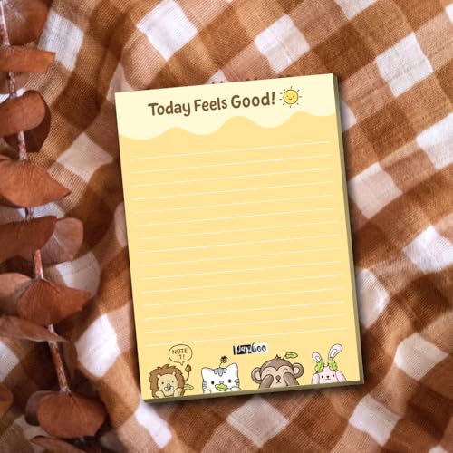 PAPBOO Easy to carry Cute A6 Size Tear-off Notepads,90 Sheets,100 GSM, Gift(Feel Good) - Image 5