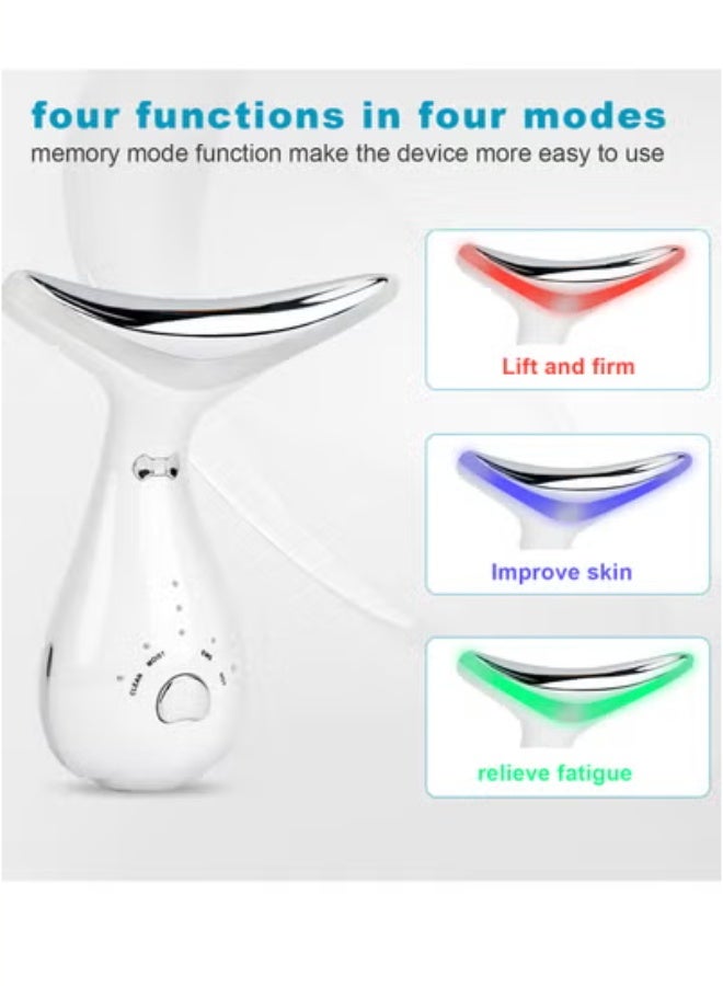 general Neck Face Beauty Device, Skin Care Facial Massager, 3 in 1 Portable Face Massager for Skin Care, Face Sculpting Tool, Vibration, Thermal, Microcurrent - Image 4