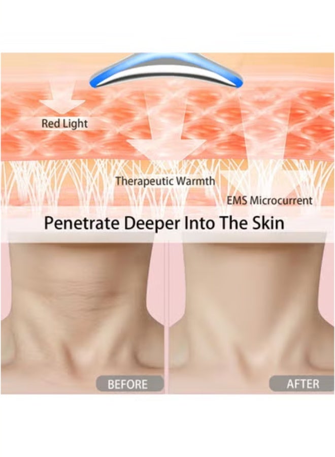 general Neck Face Beauty Device, Skin Care Facial Massager, 3 in 1 Portable Face Massager for Skin Care, Face Sculpting Tool, Vibration, Thermal, Microcurrent - Image 5