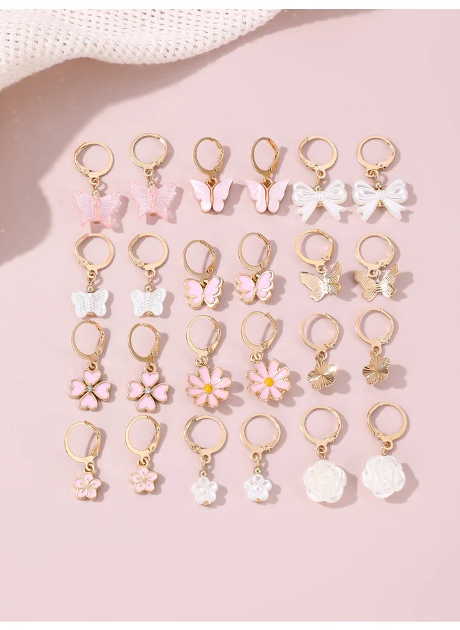 تايك تو Take Two Set of 12 - Assorted Pendant Earrings