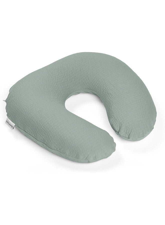 Doomoo Softy Jersey Nursing Pillow, Green - Image 1